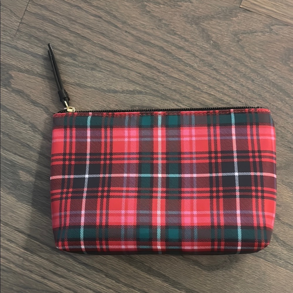 Victoria’s Secret Plaid Zipper Pouch